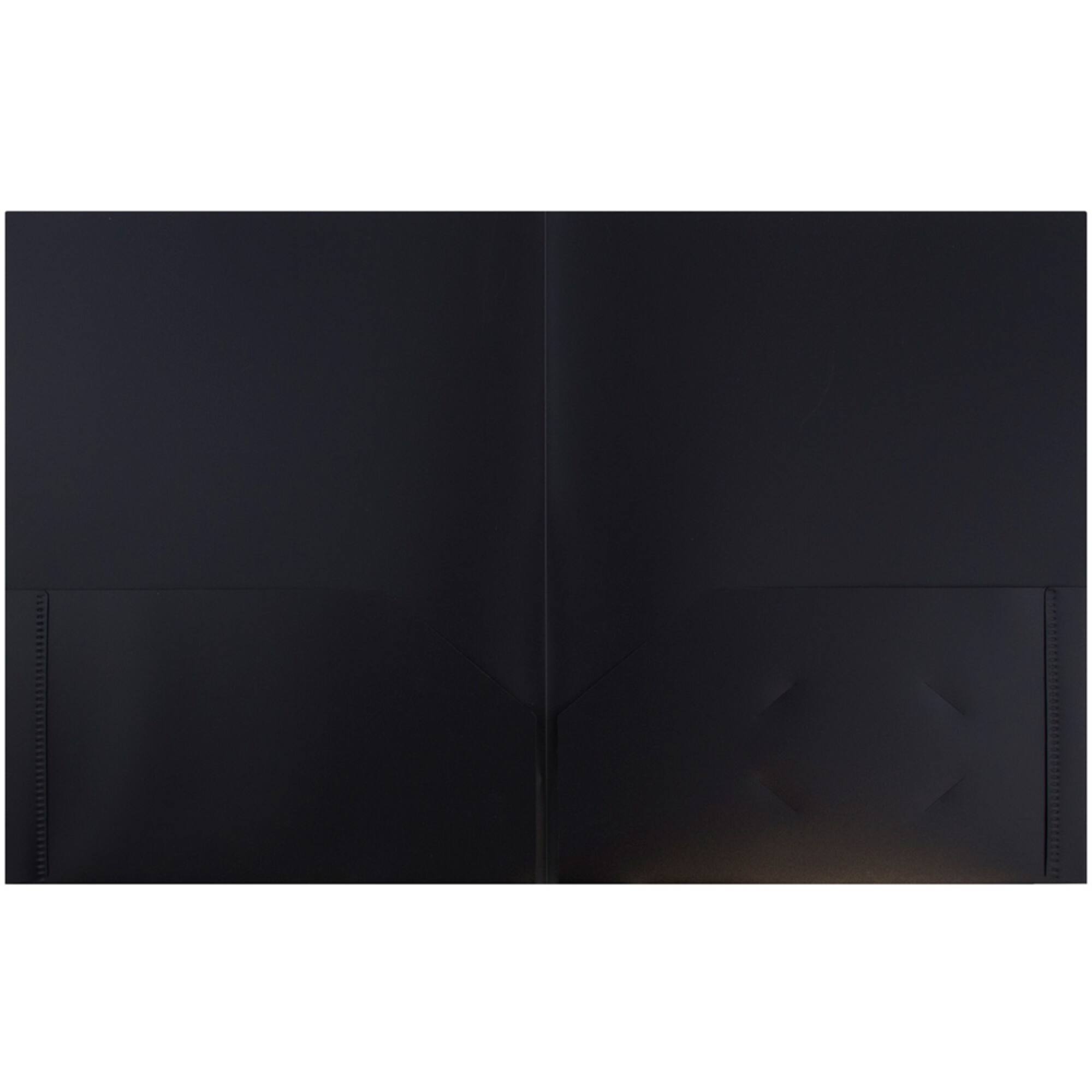 JAM Paper 9.5" x 11.5" Plastic 2 Pocket School POP Folders